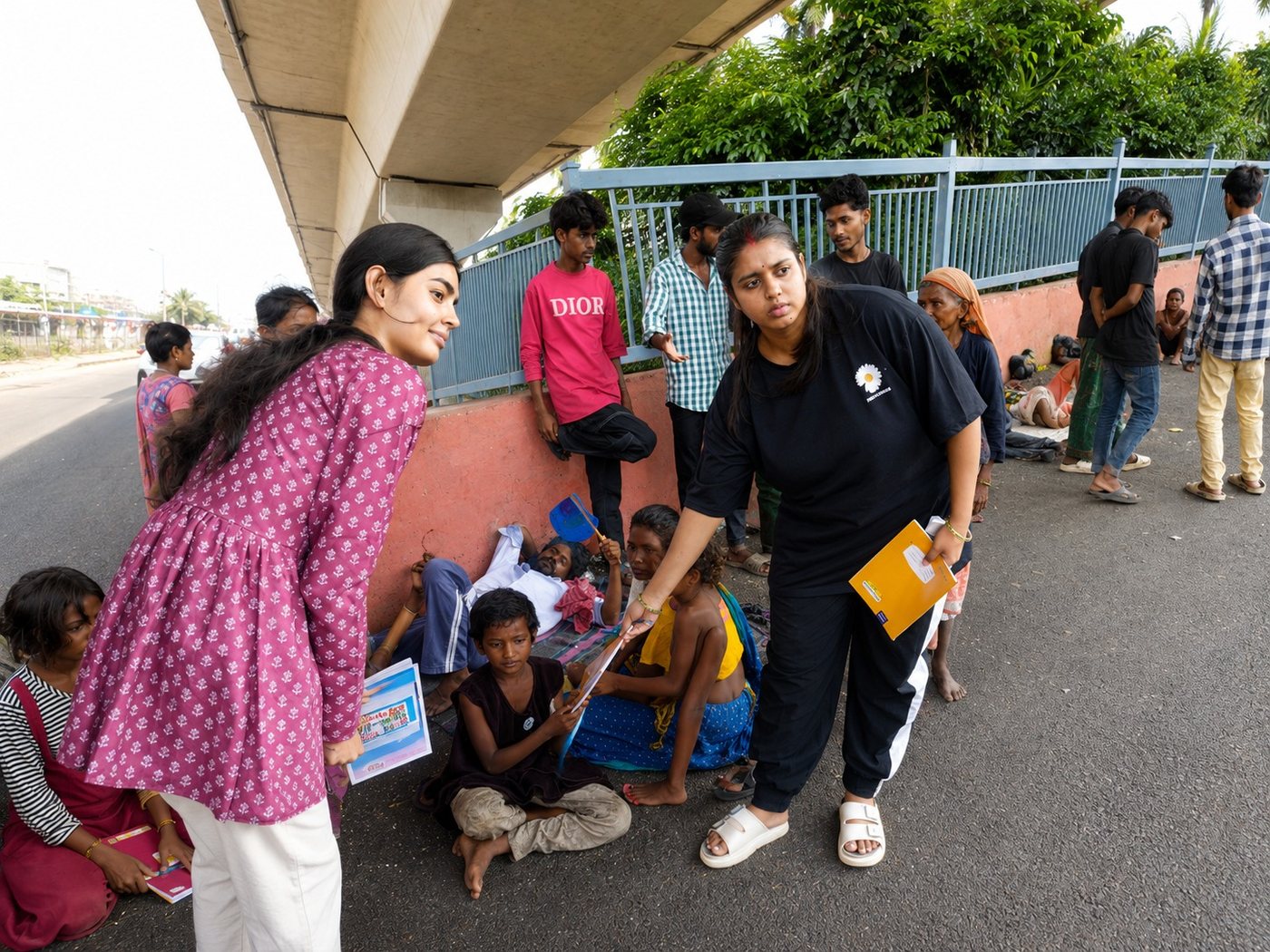 Mentoring children through our outreach